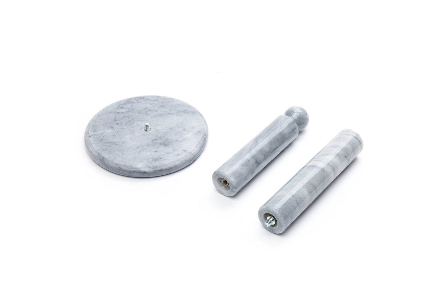 White Marble Paper Towel Holder - Rustike Home