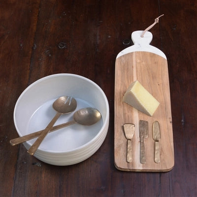 Cheese Tools Brass - Set of 3 - Antique Brass - Rustike Home