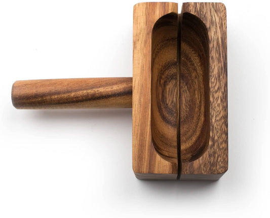 Ironwood Acacia Wood Bagel Miter - Rustike Home