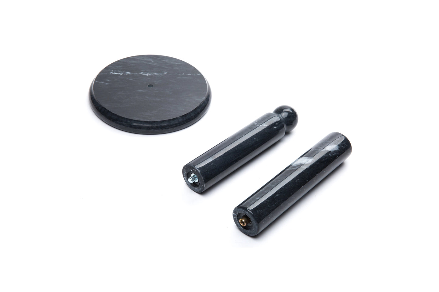 Black Marble Paper Towel Holder - Rustike Home