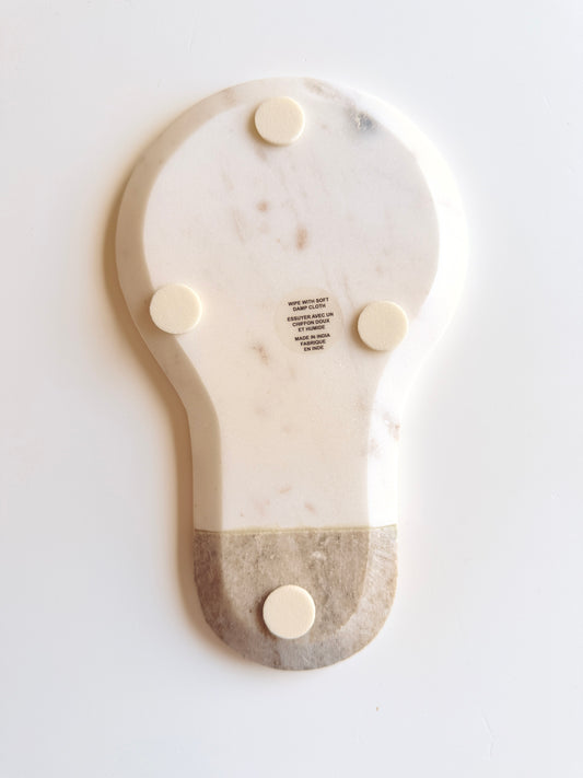 Kitchen Marble & Beige Stone Spoon Rest | Natural Stone
