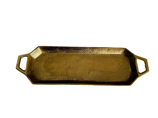 Gold Finish Trays | Home Decor - Rustike Home