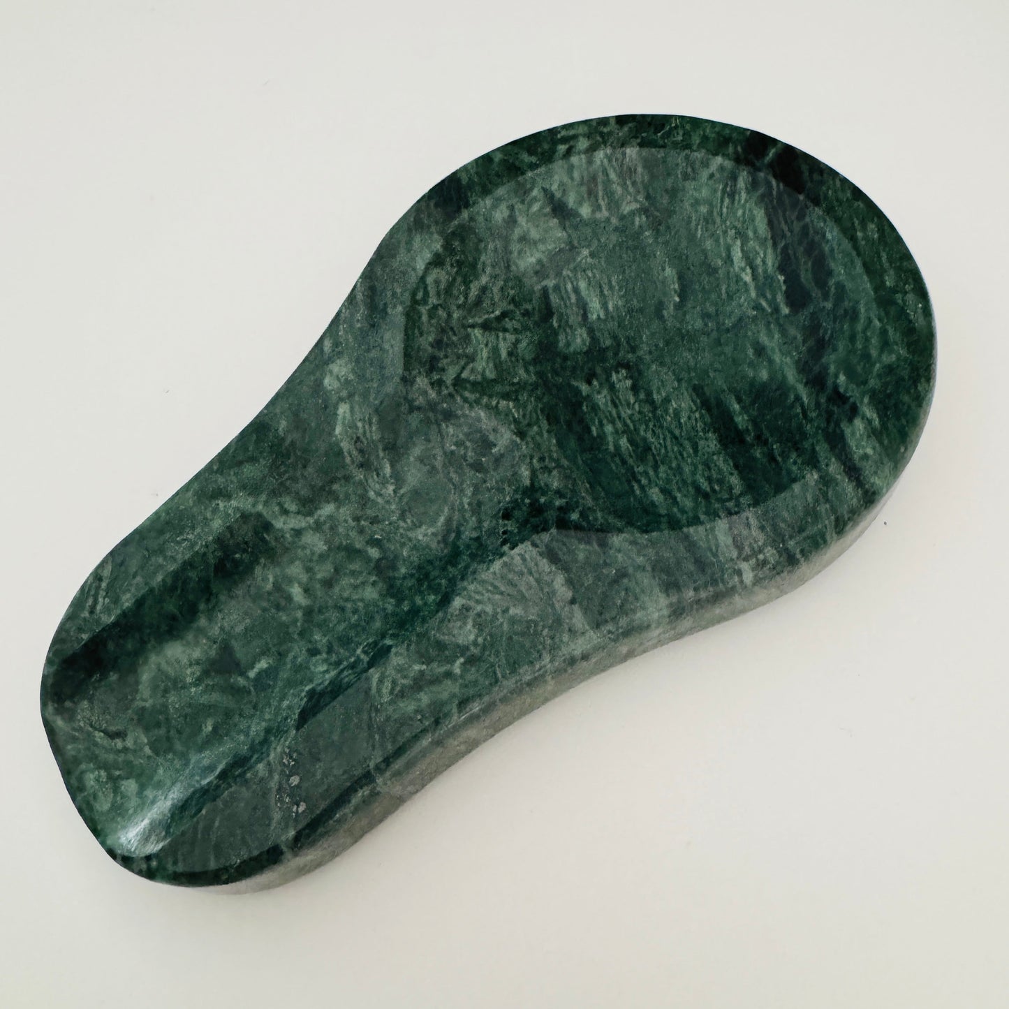Kitchen Green Marble Spoon Rest | Natural Stone - Rustike Home