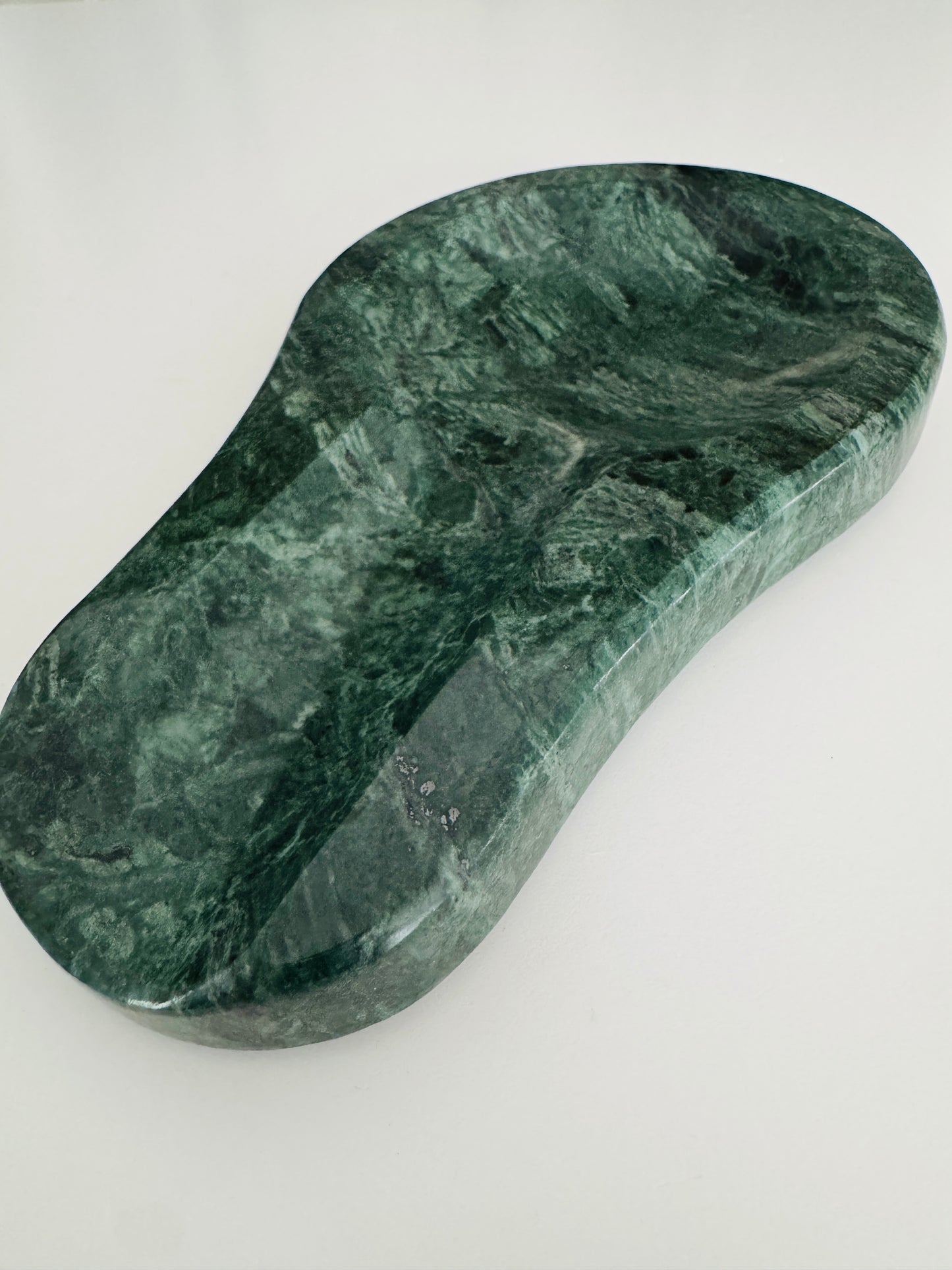 Kitchen Green Marble Spoon Rest | Natural Stone - Rustike Home