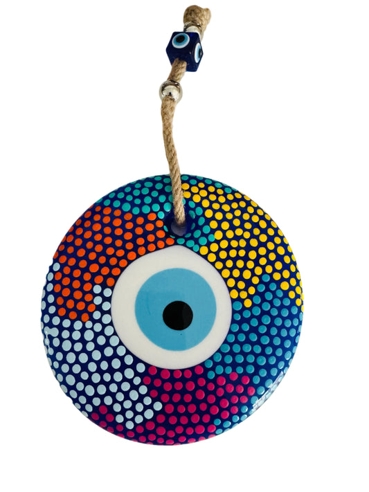 Evil Eye Decoration Multicolor| Home Decor - Rustike Home