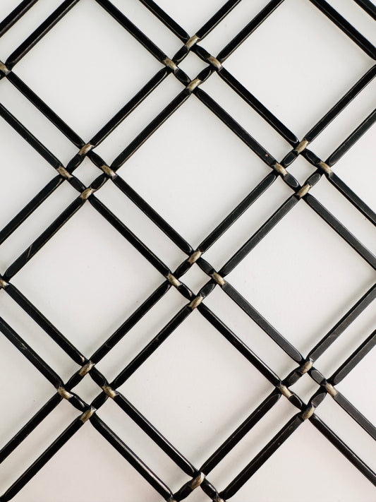 Antique Nickel "Ottawa" Decorative Wire Mesh