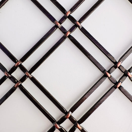 Antique Bronze "Ottawa" Decorative Wire Mesh - Rustike Home