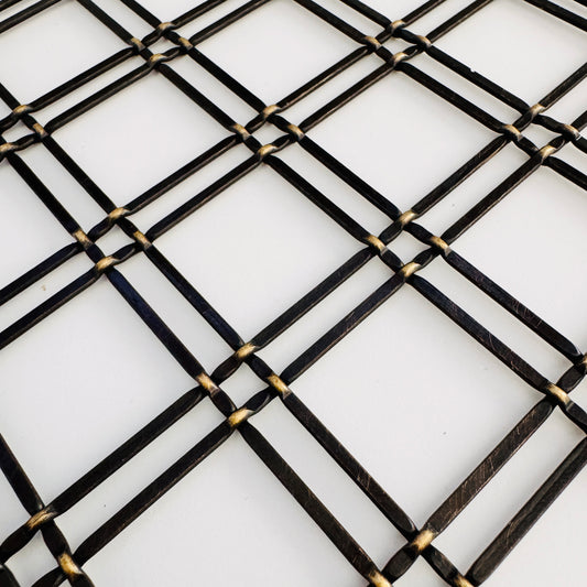Antique Brass "Ottawa" Decorative Wire Mesh