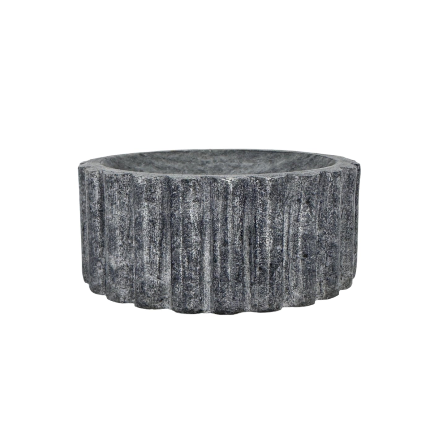 Fluted Soap Dish Black Marble | Home Decor - Rustike Home
