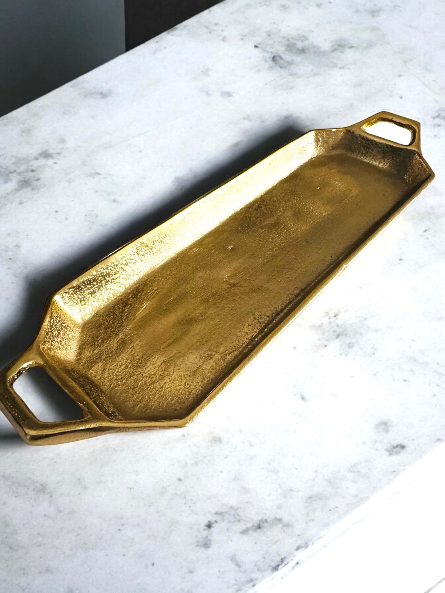 Gold Finish Trays | Home Decor - Rustike Home