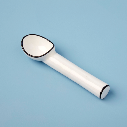 Vintage Enamel "Raine" Ice Cream Scoop - Rustike Home