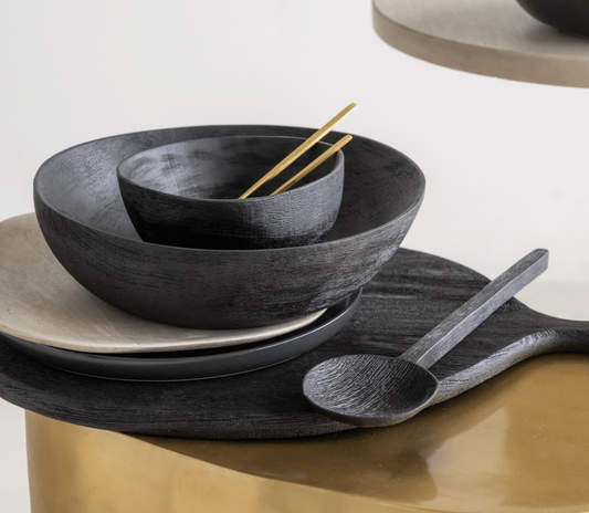 Smoked Wood Kitchen Spoon Utensil - Rustike Home