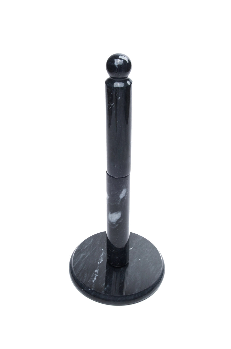 Black Marble Paper Towel Holder - Rustike Home