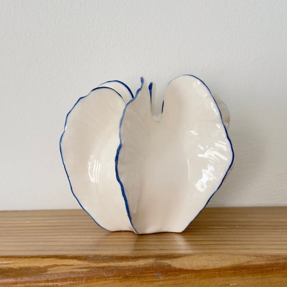 Ceramic Starfruit Decorative Flower Vase for Plants and Home Decor - Rustike Home