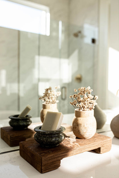 Green Bidasar Stone Decorative Bowl