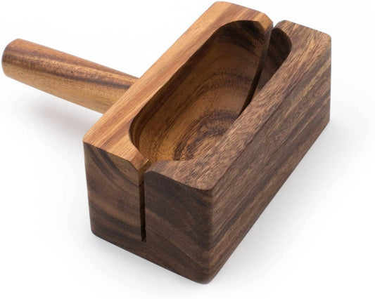 Ironwood Acacia Wood Bagel Miter - Rustike Home