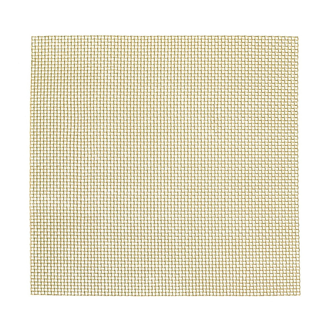 Bright Brass "Vail" Thin Woven Wire Mesh Screen