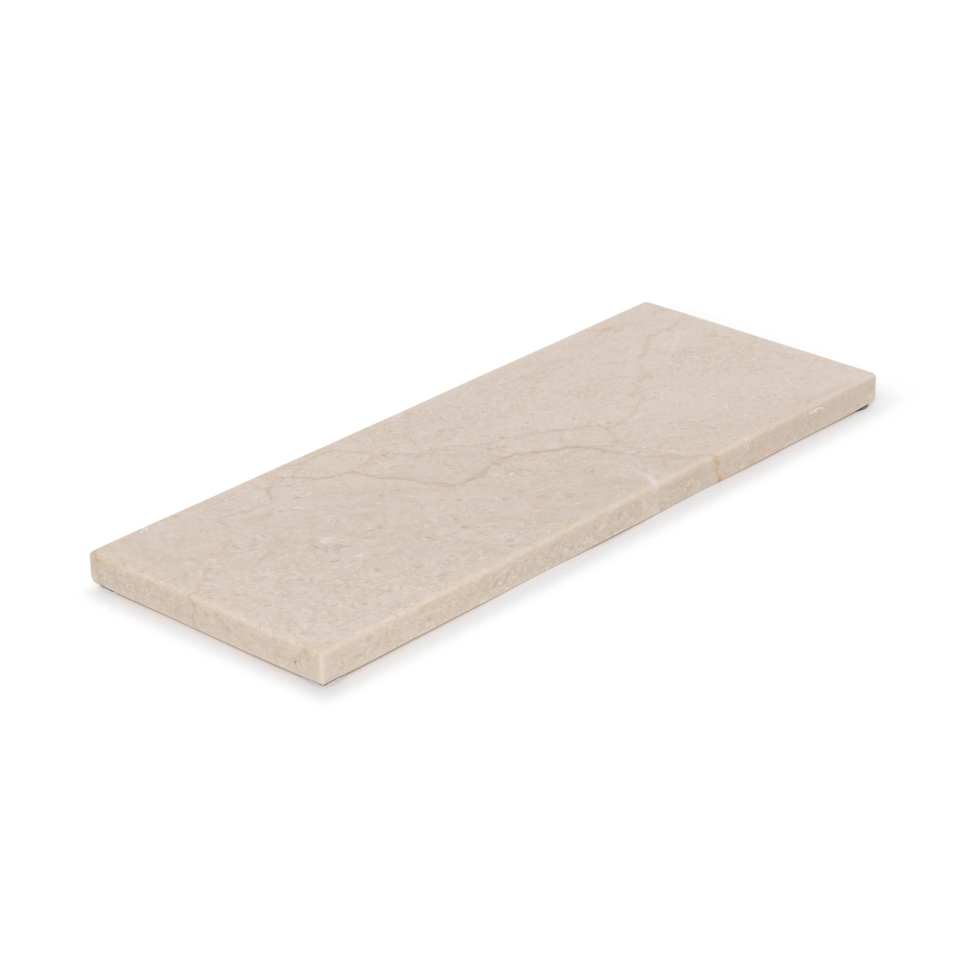 Beige Natural Marble Rectangle Tray Plateau - Rustike Home