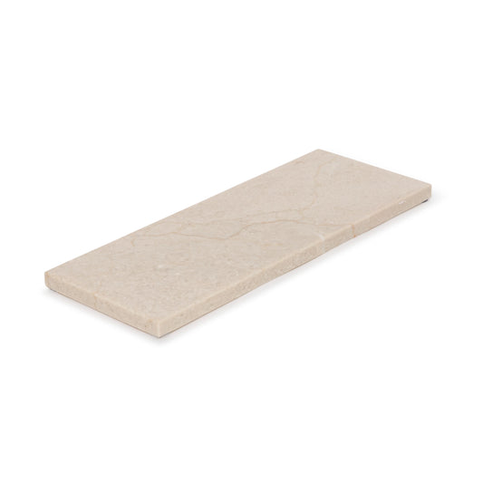 Beige Natural Marble Rectangle Tray Plateau
