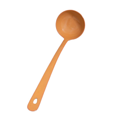Vintage Enamel "Bright Tamarind" Ladle - Rustike Home