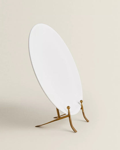Dual Arm Brass Easel Stand| Home Decor