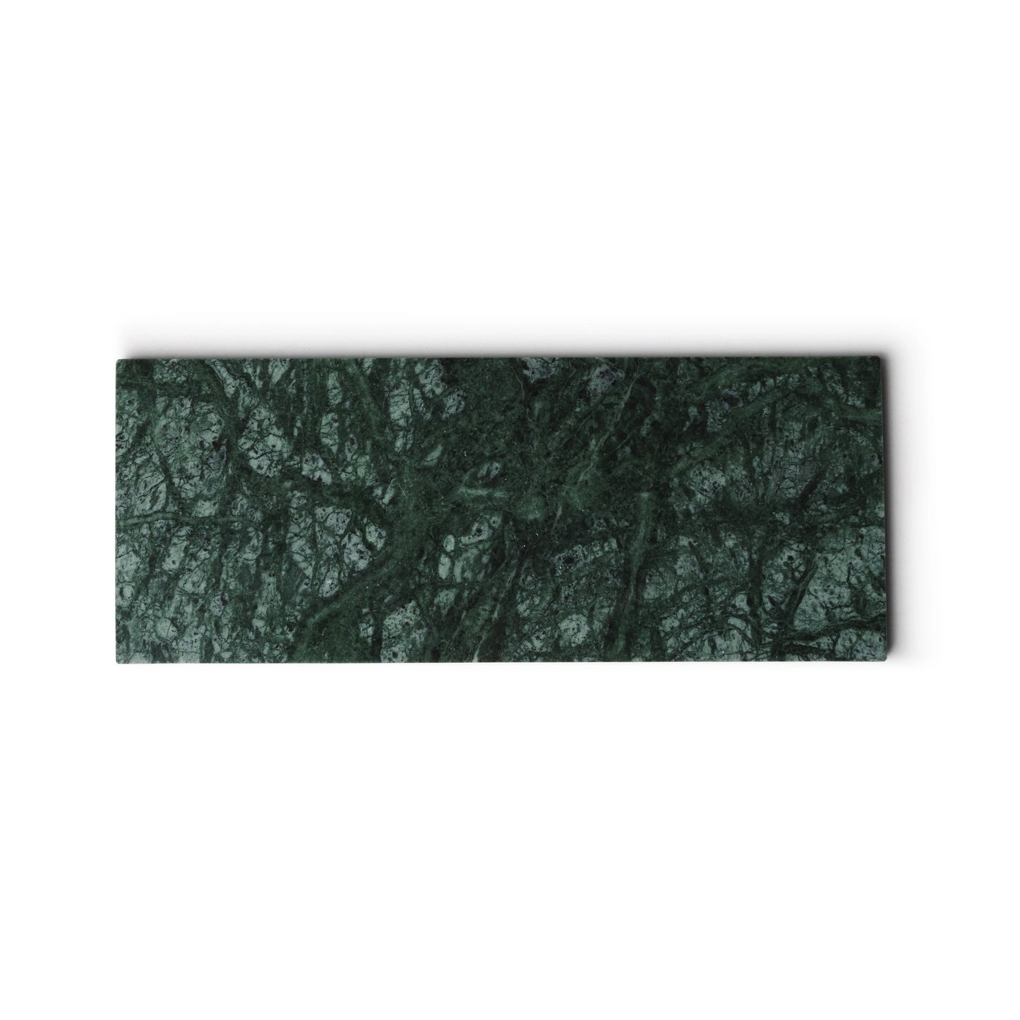 Green Natural Marble Rectangle Tray Plateau - Rustike Home