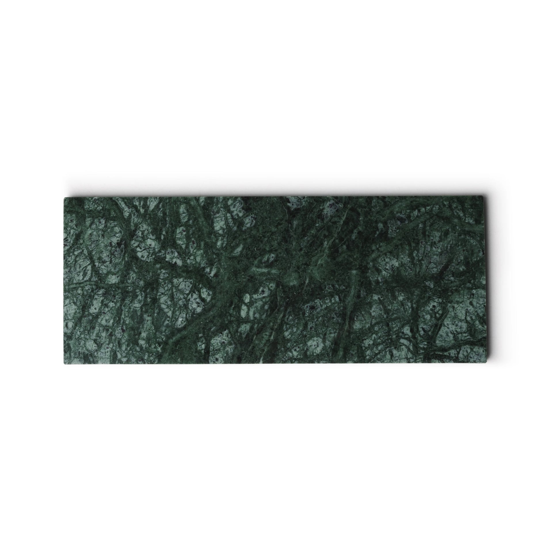 Green Natural Marble Rectangle Tray Plateau - Rustike Home