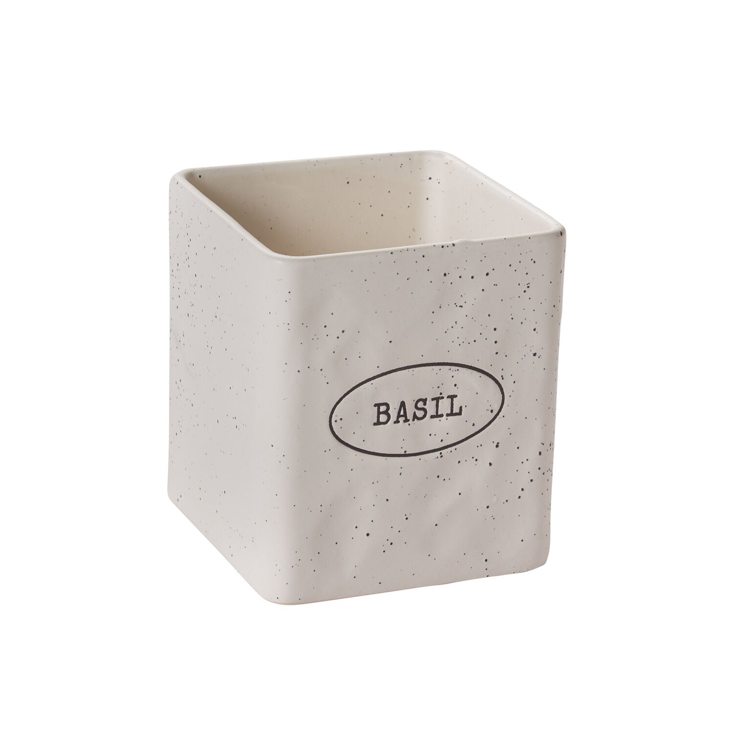 Off White Herb Pots "Aromas" Planter Pot Compote for Plants | Home Decor - Rustike Home