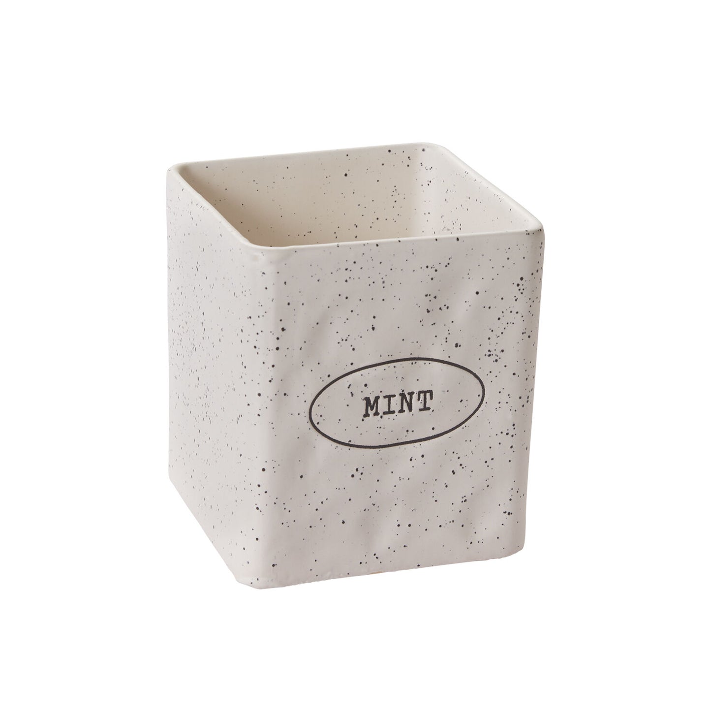 Off White Herb Pots "Aromas" Planter Pot Compote for Plants | Home Decor - Rustike Home