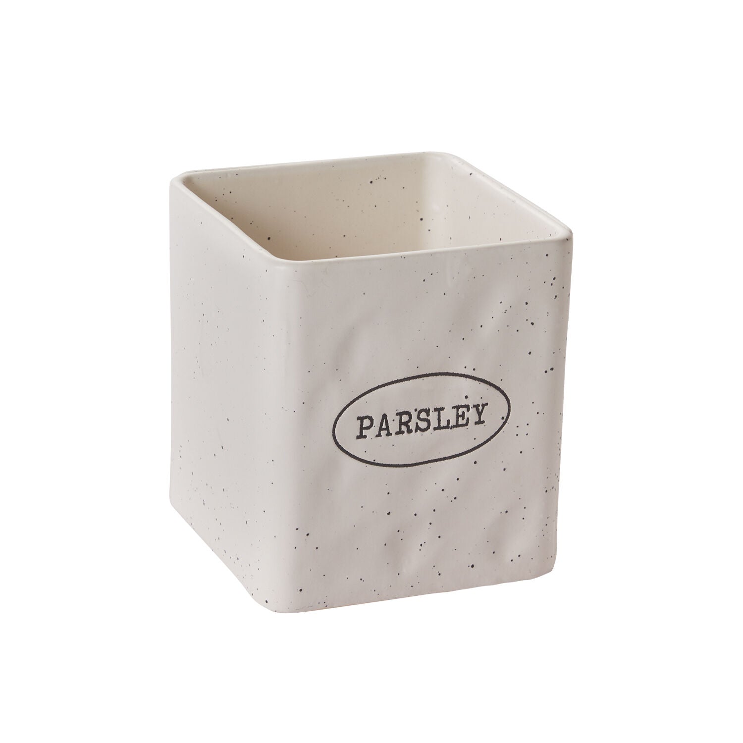 Off White Herb Pots "Aromas" Planter Pot Compote for Plants | Home Decor - Rustike Home