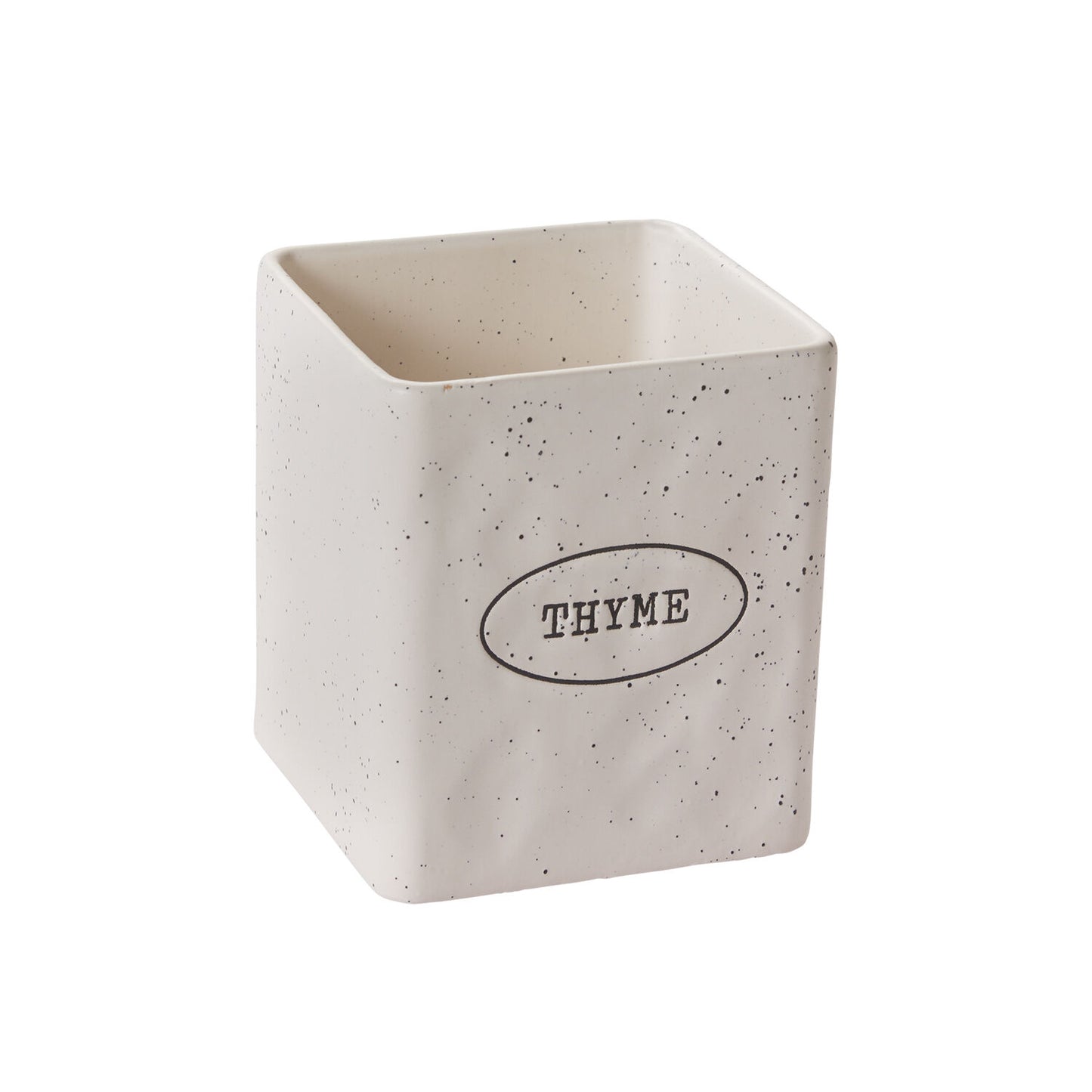 Off White Herb Pots "Aromas" Planter Pot Compote for Plants | Home Decor - Rustike Home
