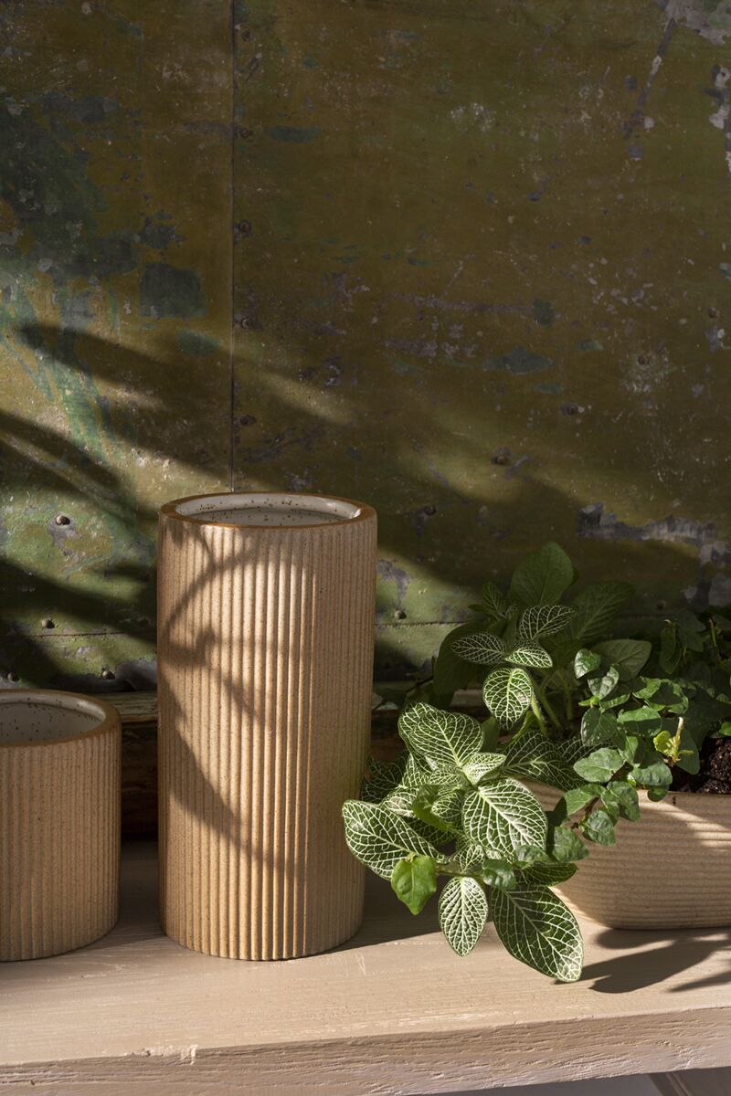 Round Off White "Monry" Vase & Pot| Home Decor - Rustike Home