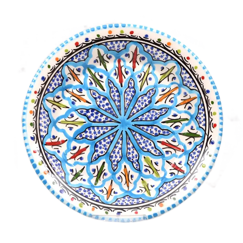 11" Stoneware Dinner Plate, Rosette Dinnerware Set
