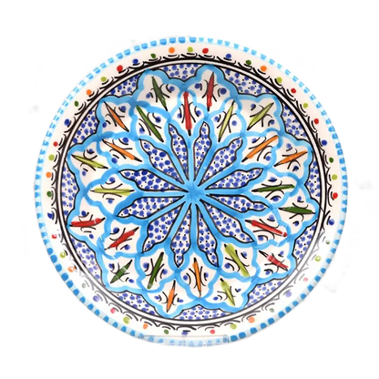 11" Stoneware Dinner Plate, Rosette Dinnerware Set