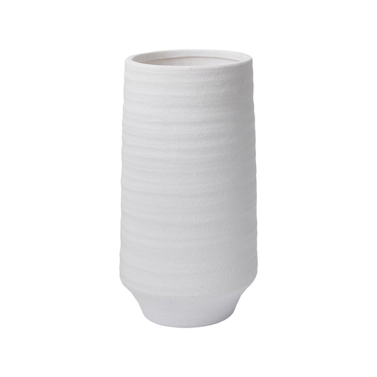 White Vase " Andrea" Vintage Vase | Home Decor - Rustike Home
