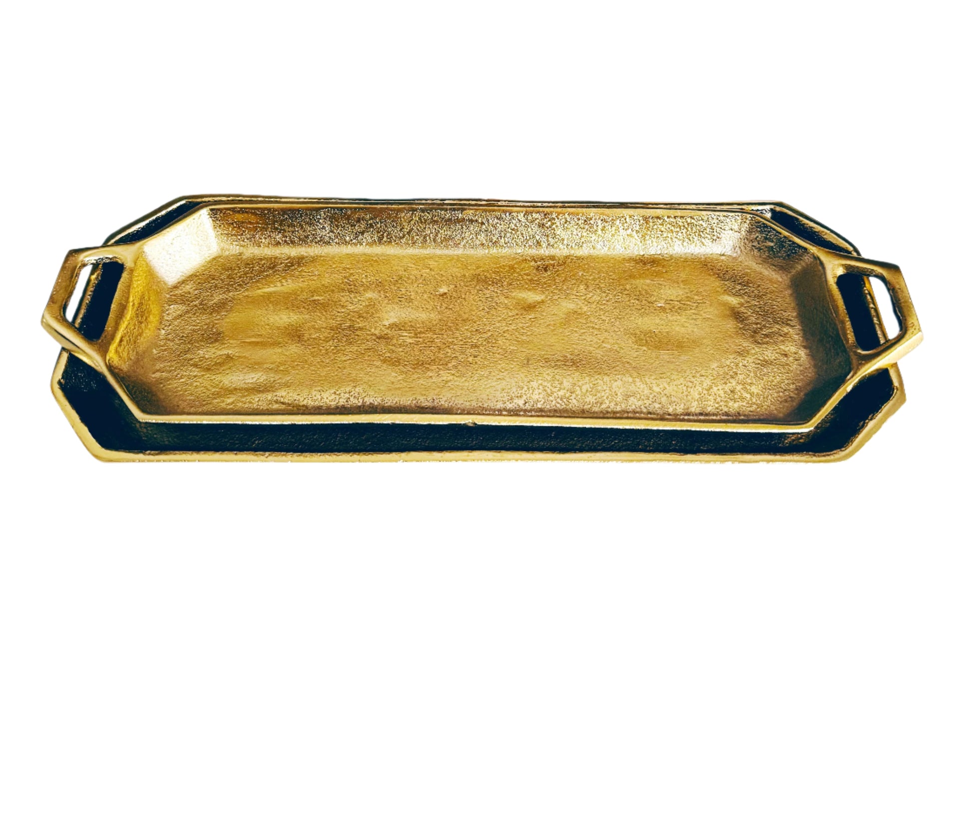 Gold Finish Trays | Home Decor - Rustike Home