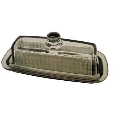 Glass Butter Dish w/Lid| Home Decor - Rustike Home