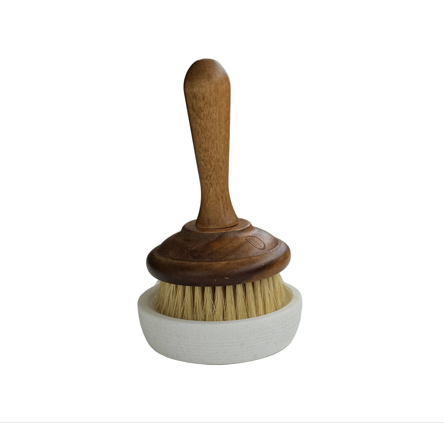 White Marble Soap & Brush Holder