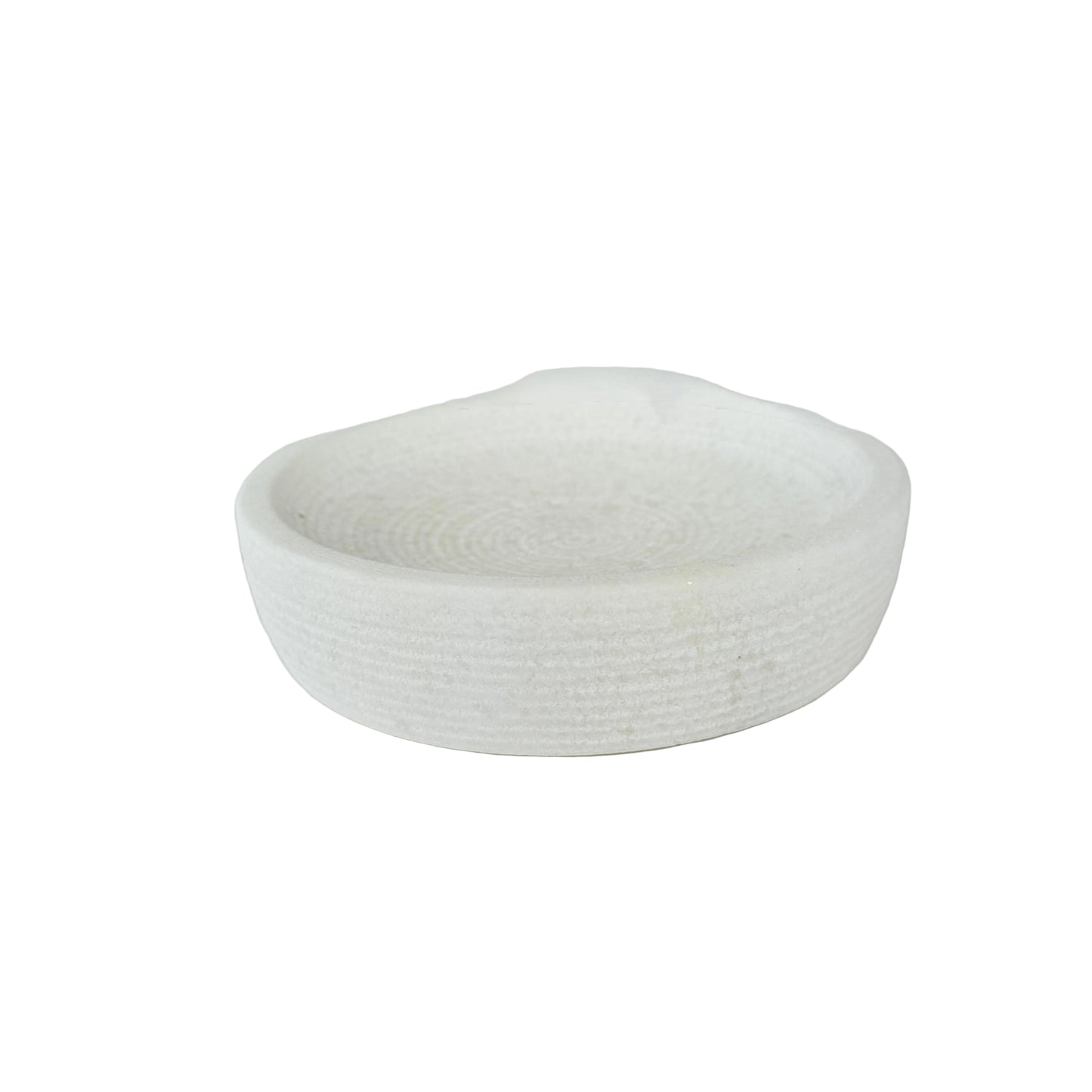 White Marble Soap & Brush Holder