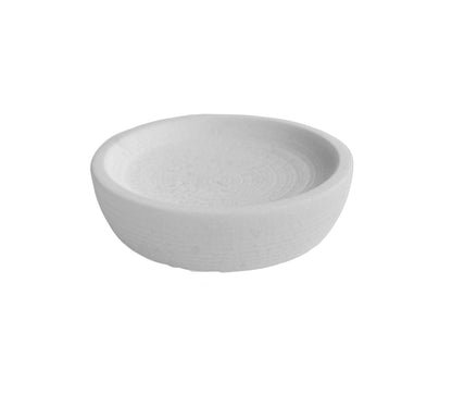 White Marble Soap & Brush Holder