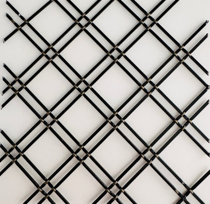 Antique Nickel "Ottawa" Decorative Wire Mesh
