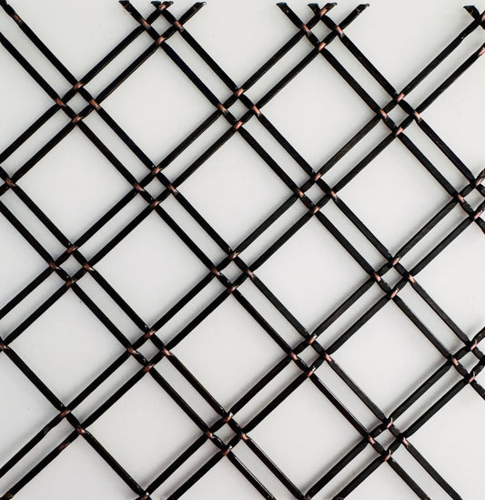 Antique Bronze "Ottawa" Decorative Wire Mesh - Rustike Home