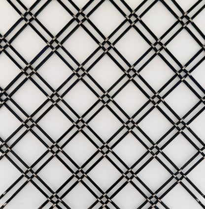 Antique Silver "Calgary" Decorative Wire Mesh