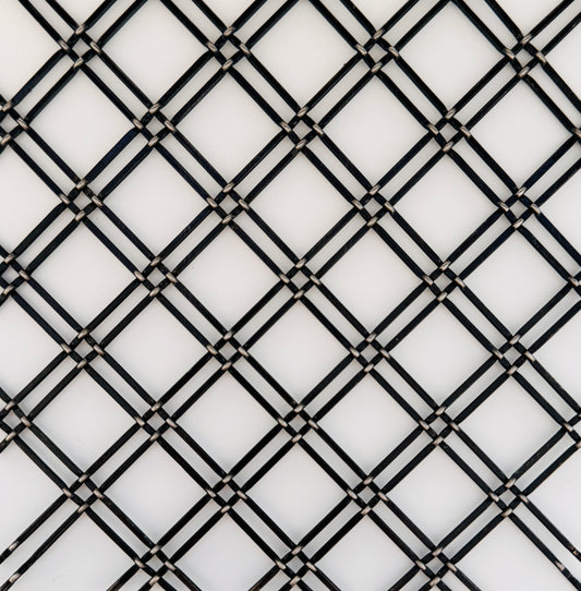 Antique Silver "Calgary" Decorative Wire Mesh