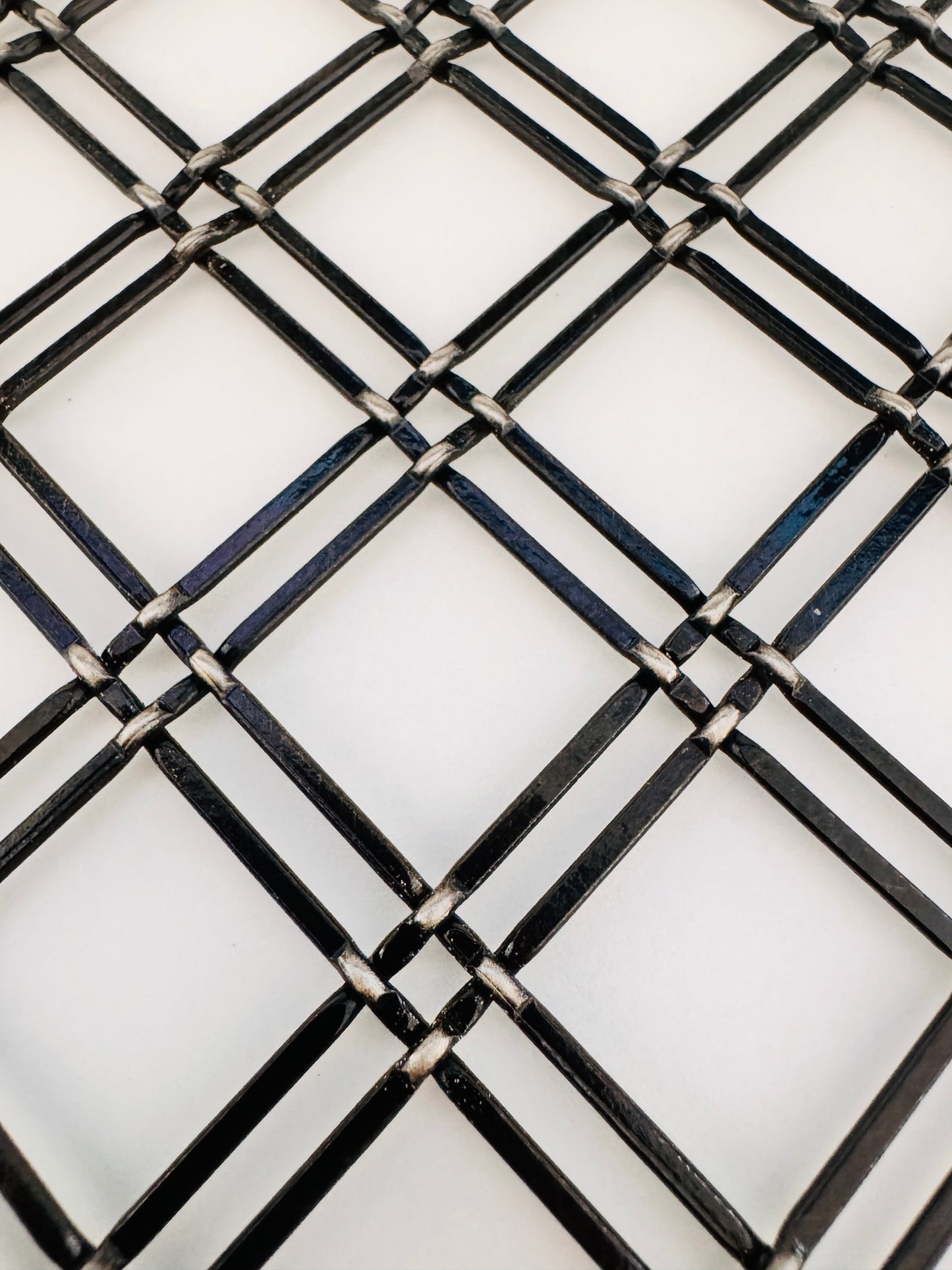 Antique Silver "Calgary" Decorative Wire Mesh