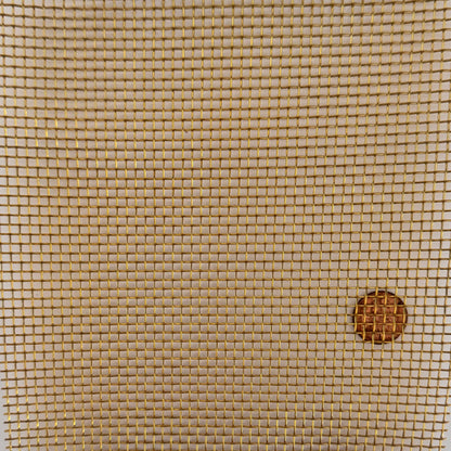 Mesh Brass .028" Wire Dia "Vancouver" Decorative Wire Mesh