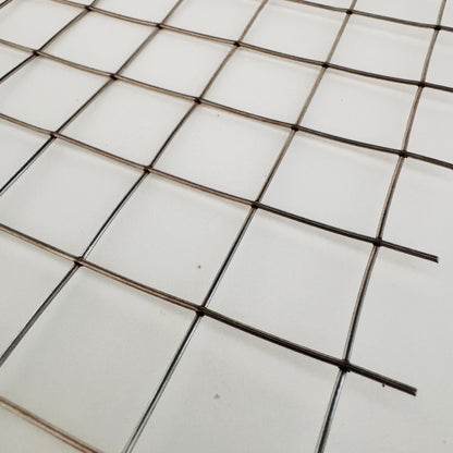 Square Stainless Steel Wire 1" Wire "Winnipeg" 18 Gauge Mesh - Rustike Home