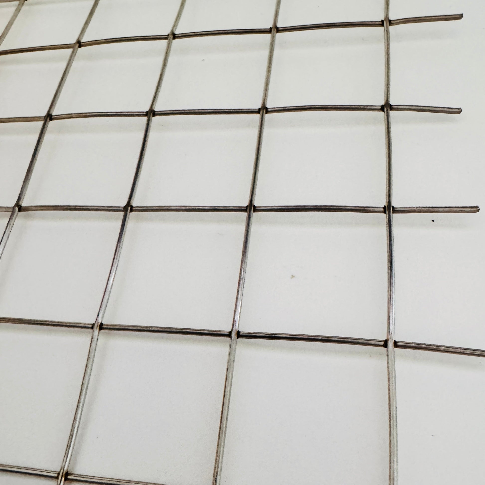 Square Stainless Steel Wire 1" Wire "Winnipeg" 18 Gauge Mesh - Rustike Home