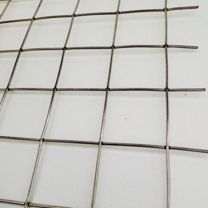 Square Stainless Steel Wire 1" Wire "Winnipeg" 18 Gauge Mesh - Rustike Home