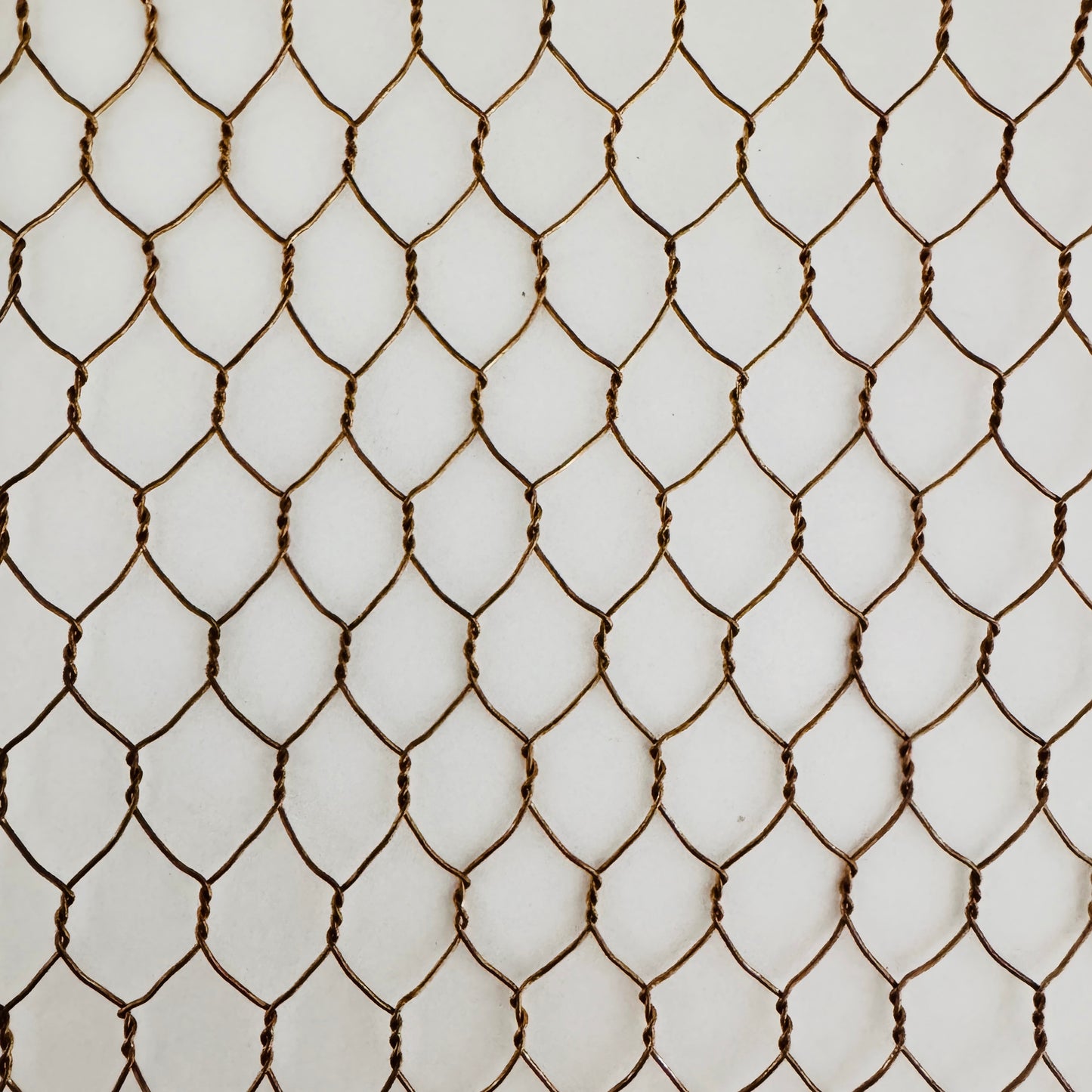 Hexagon Bronze Wire 1/2" Wire Dia "Hamilton" 22 Gauge Mesh